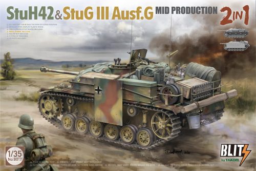 Takom - StuH42&StuG III Ausf.G Mid Prodution 2 in 1