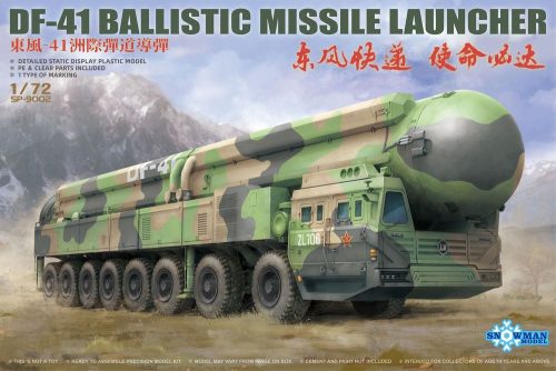 Takom - DF-41 BALLISTIC MISSILE LAUNCHER