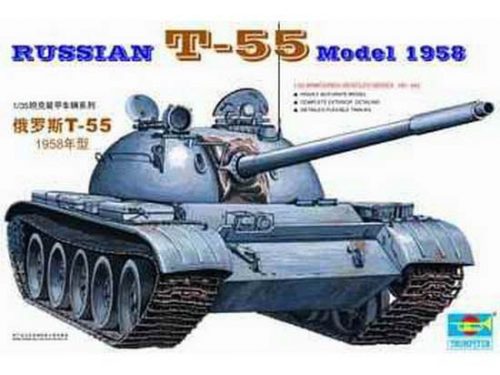 Trumpeter - Russischer Panzer T-55A Von 1958