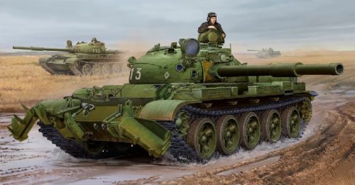 Trumpeter - Russian T-62 Mod.1975-KMT-6 Mine Plow