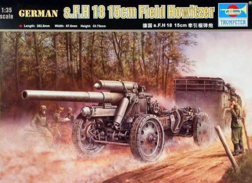 Trumpeter - German 15Cm S.Fh 18 Field Howitzer