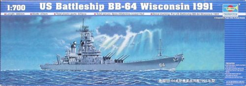 Trumpeter - Schlachtschiff Uss Wisconsin Bb-64 1991