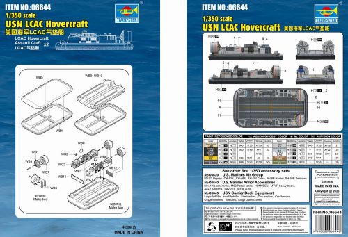 Trumpeter - USN LCAC Hovercraft