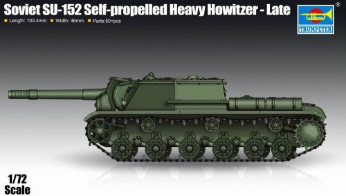 Trumpeter - Soviet SU-152 Self-propelled Heavy Howitzer – Late