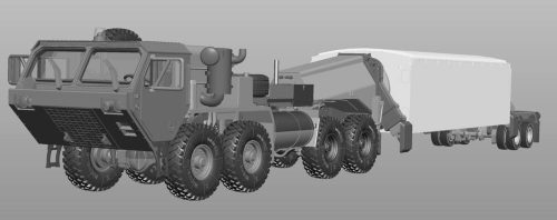 Trumpeter - M983 Tractor with AN/TPY-2 X Band Radar