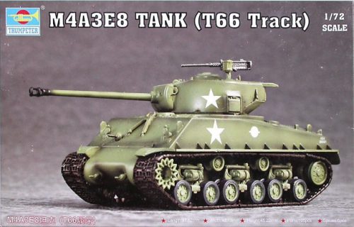 Trumpeter - M4A3E8 Tank (T66 Track)