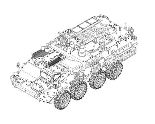 Trumpeter - M1135 Stryker NBC RV