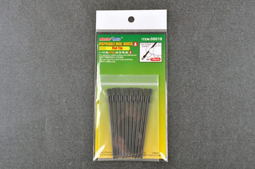 Trumpeter - Disposable Mini Flat Brush*10