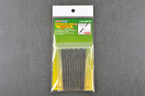 Trumpeter - Disposable Mini Diagonal Brush*10