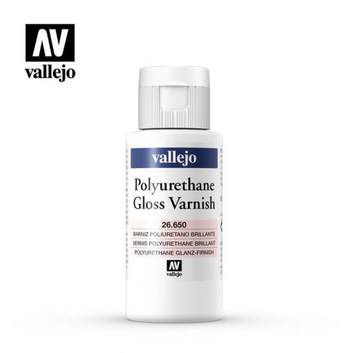 Vallejo - Auxiliary - Polyurethane Gloss Varnish 60 ml