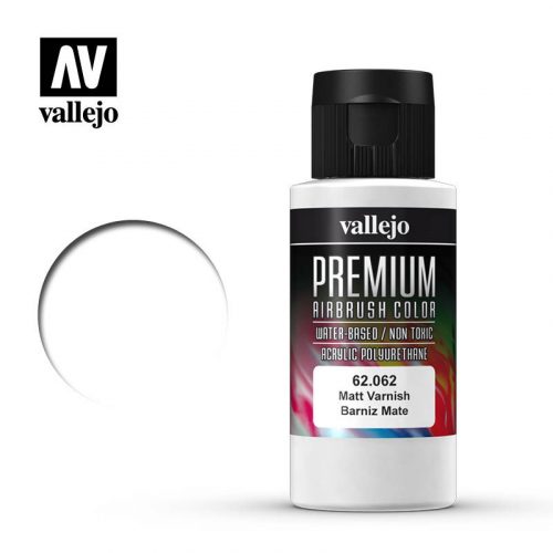 Vallejo - Auxiliary - Premium Matt Varnish 60 ml