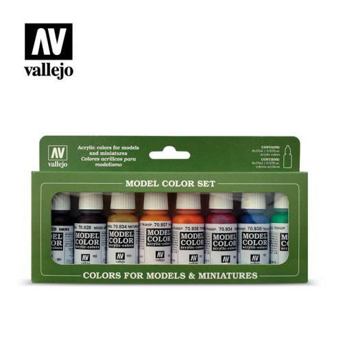 Vallejo - Model Color - Transparent Colors Paint set