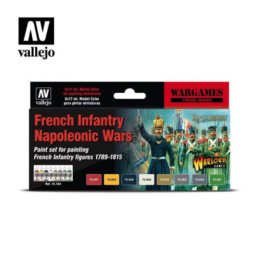 Vallejo - Model Color - French Infantry Napoleonic Wars Paint set