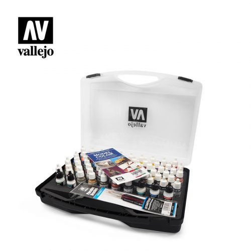 Vallejo - Model Color - 72 Basic Colors + Brushes Paint set