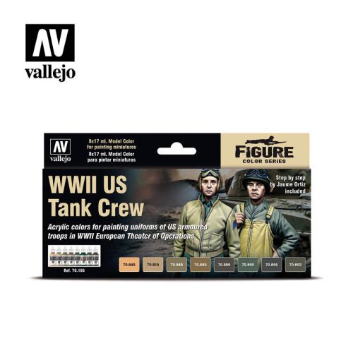 Vallejo - Model Color - WWII US Tank Crew Paint set