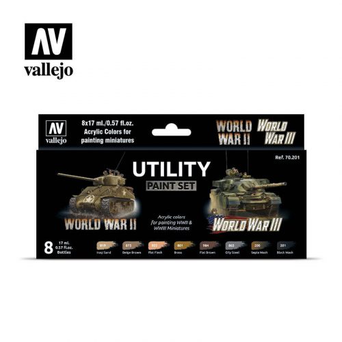 Vallejo - Model Color - Utility Paint Set