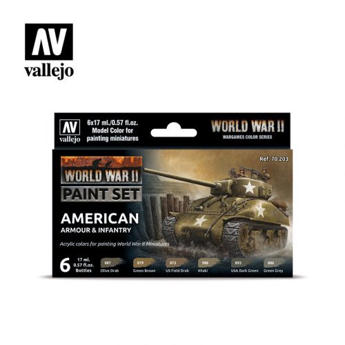 Vallejo - Model Color - American Armour & Infantry (6)