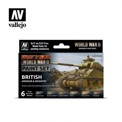 Vallejo - Model Color - British Armour & Infantry (6)