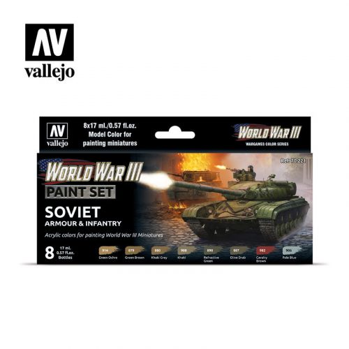 Vallejo - Model Color - WWII Soviet Armour & Infantry Paint set