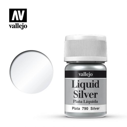 Vallejo - Liquid Gold - Silver (Alcohol Based)