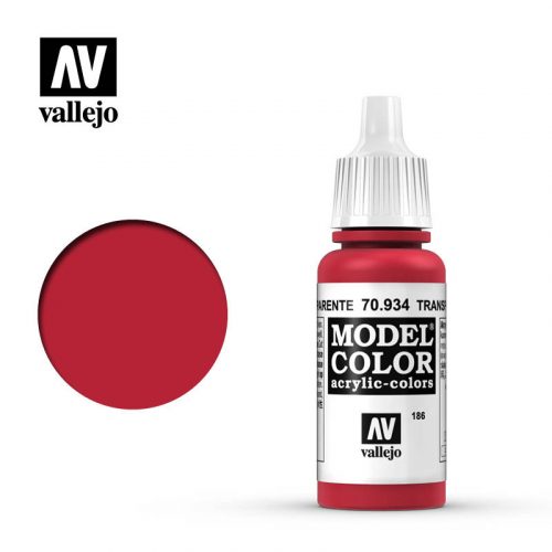 Vallejo - Model Color - Transparent Red