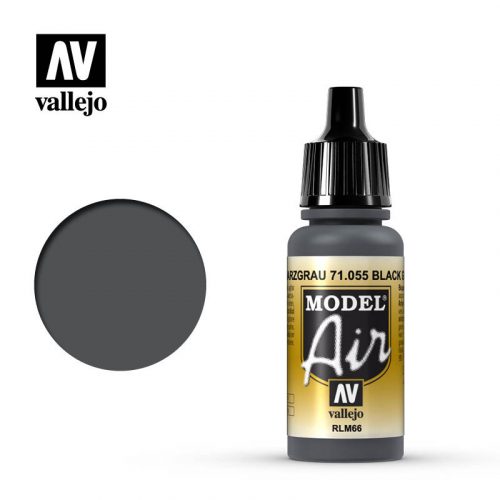 Vallejo - Model Air - Black Gray RLM66