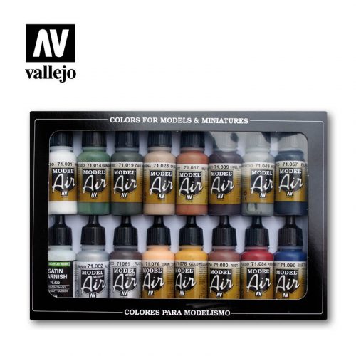 Vallejo - Model Air - Railway Colors Europe Paint set