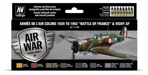 Vallejo - Armée de l'Air colors 1939 to 1942 "Battle of France" & Vichy AF