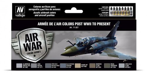 Vallejo - Armée de l'Air colors post WWII to present