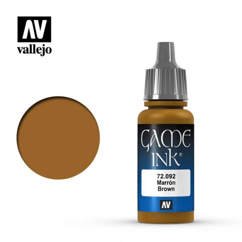 Vallejo - Game Color - Brown  Ink