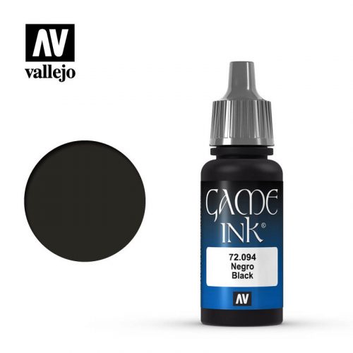 Vallejo - Game Color - Black  Ink