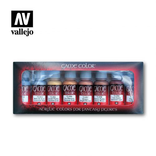 Vallejo - Game Color - Metallic Colors Paint set