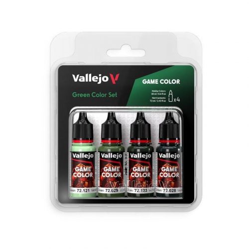 Vallejo - Game Color - Green Color Set