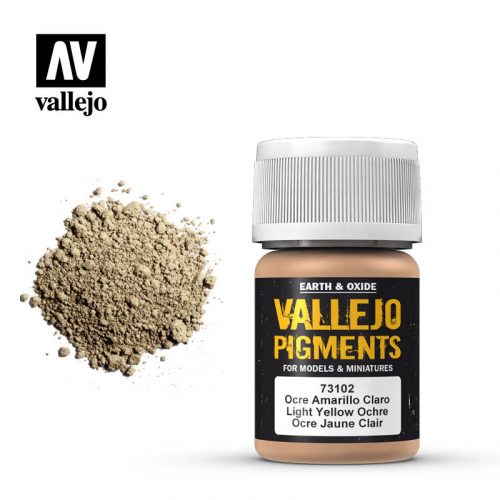 Vallejo - Pigments - Light Yellow Ochre