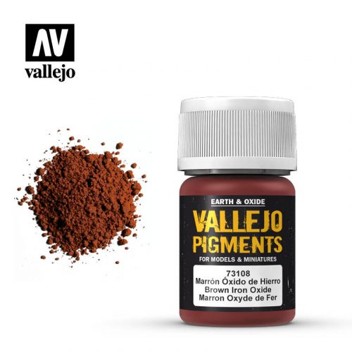 Vallejo - Pigments - Brown Iron Oxide