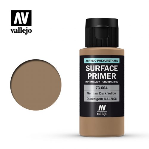 Vallejo - Surface Primer - Ger. Dark Yellow 60 ml.