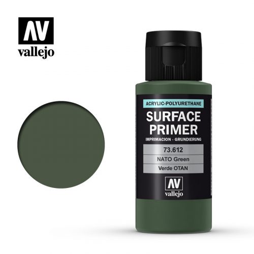 Vallejo - Surface Primer - NATO Green 60 ml.