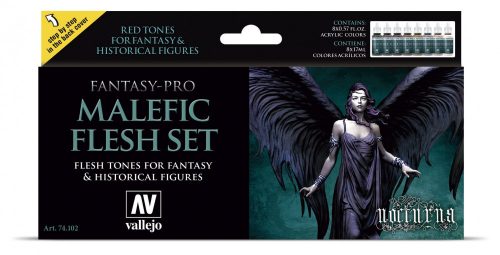 Vallejo - Malefic Flesh Set (8)