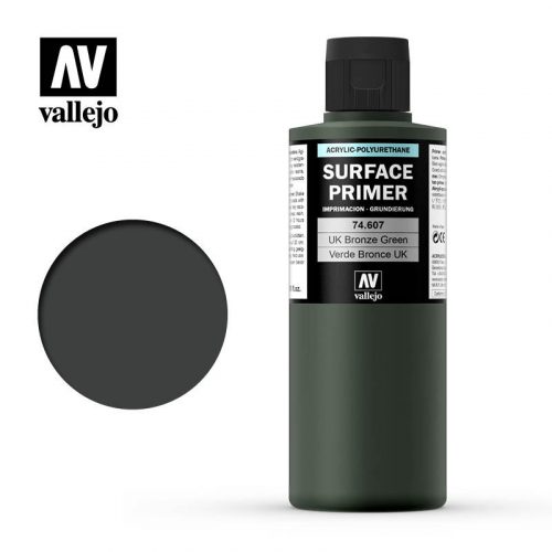 Vallejo - Surface Primer - U.K. Bronze Green 200 ml.