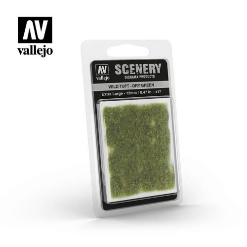 Vallejo - Scenery - Wild Tuft - Dry Green 12 mm