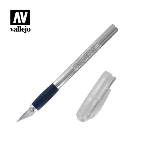 Vallejo - Tools - Soft Grip Craft Knife no.1 with #11 Blade